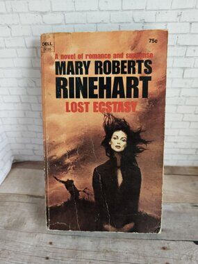 Vintage Dell Gothic 1967 Lost Ecstasy by Mary Roberts Rinehart Romantic Suspense